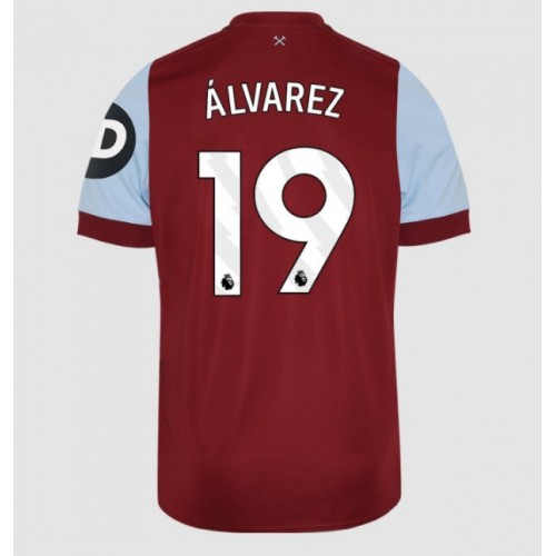 West Ham United Edson Alvarez #19 Domaci Dres 2023-24 Kratak Rukav